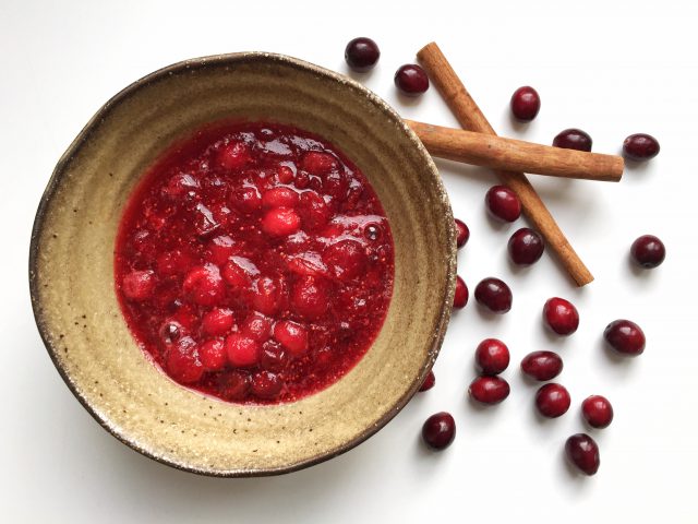 photo of: cranberry sauce