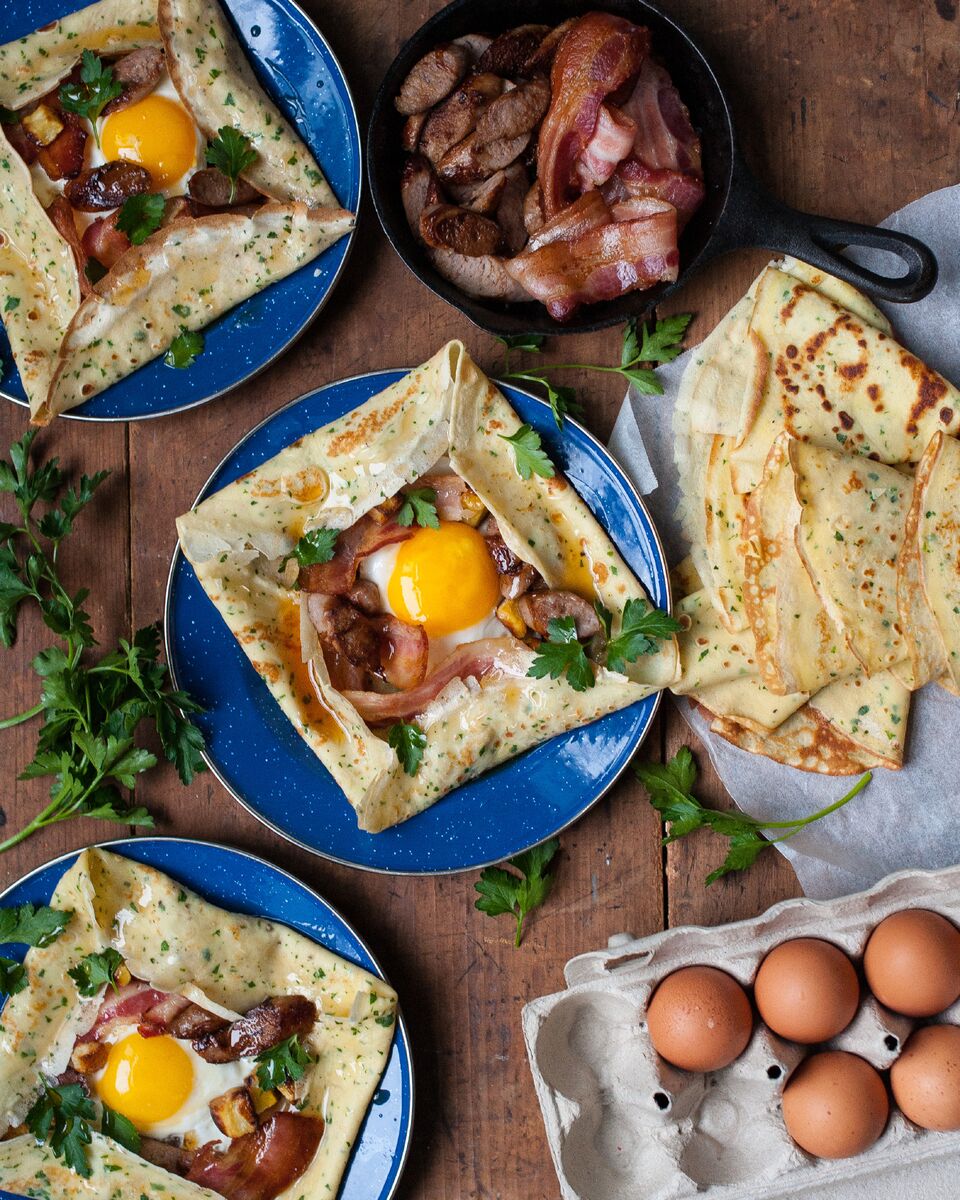 Savoury Brunch Crepes Taste of Nova Scotia