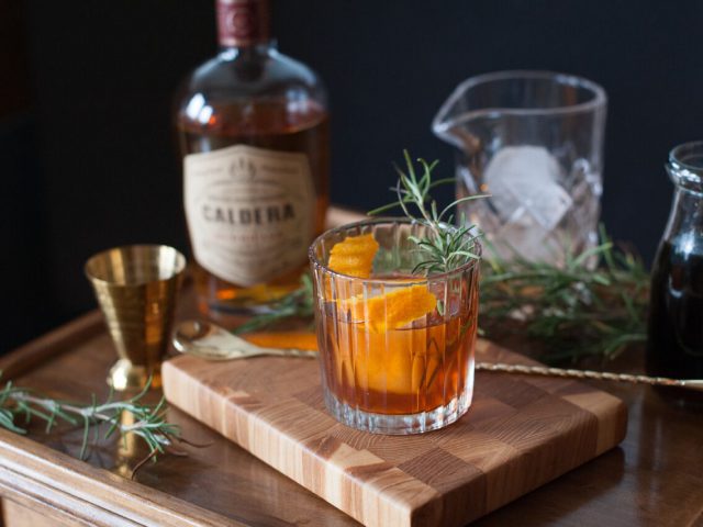 Nova Scotia Old Fashioned recipe, Caldera Distillery