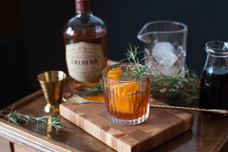 Nova Scotia Old Fashioned recipe, Caldera Distillery