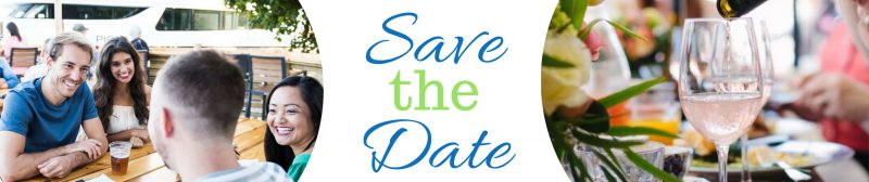 Save the date logo
