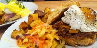 Brisket brunch at the flying apron