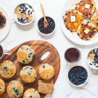 Taste of the Month Blueberry Theme Shot by Jess Emin