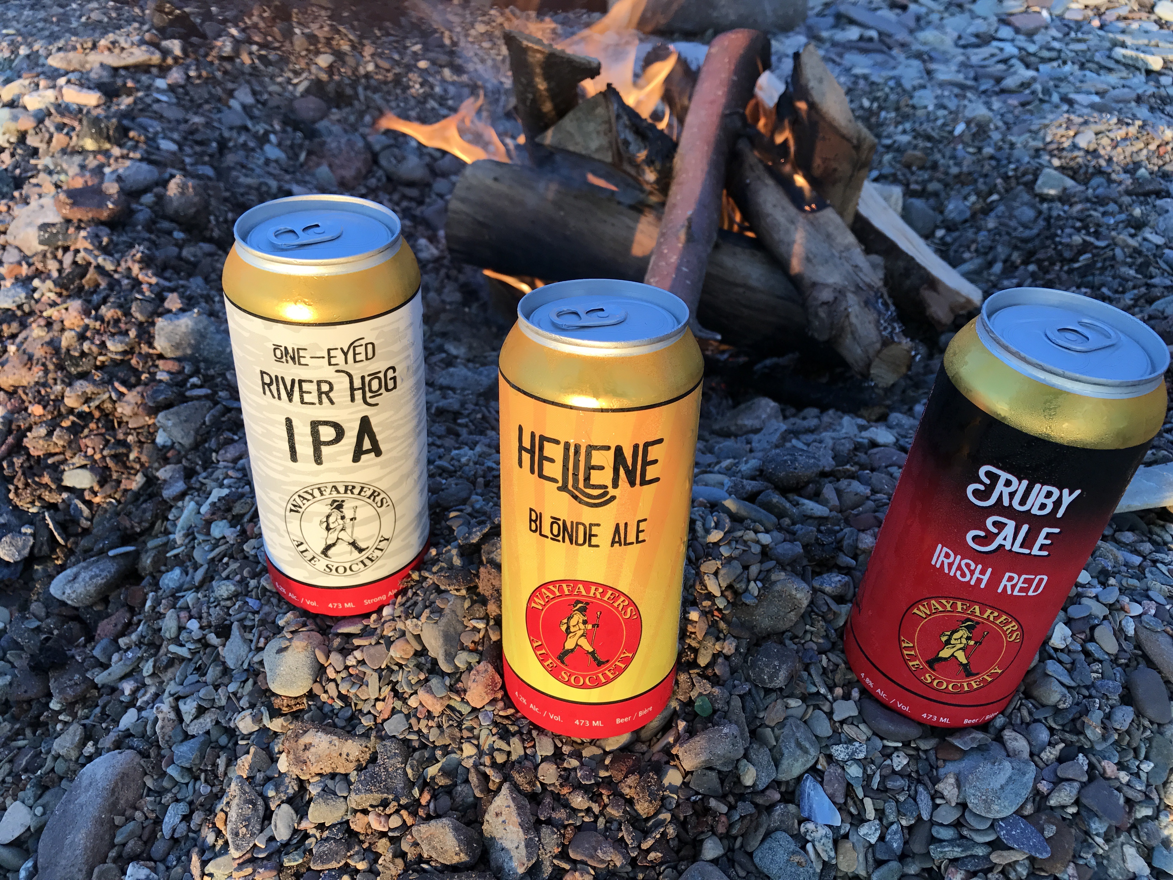 Wayfarers Ale Cans