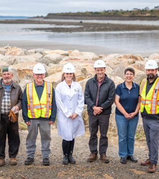 Photo of the team at Comeau's Sea Foods