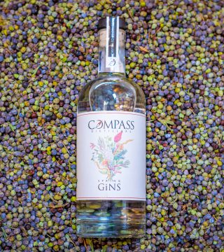 Photo of a bottle of Spring GiNS by Compass Distillers