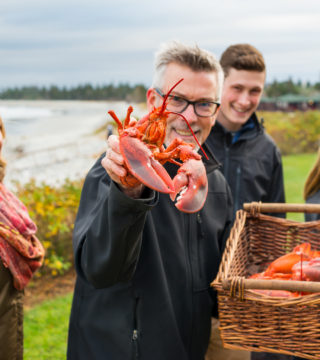 white point lobster