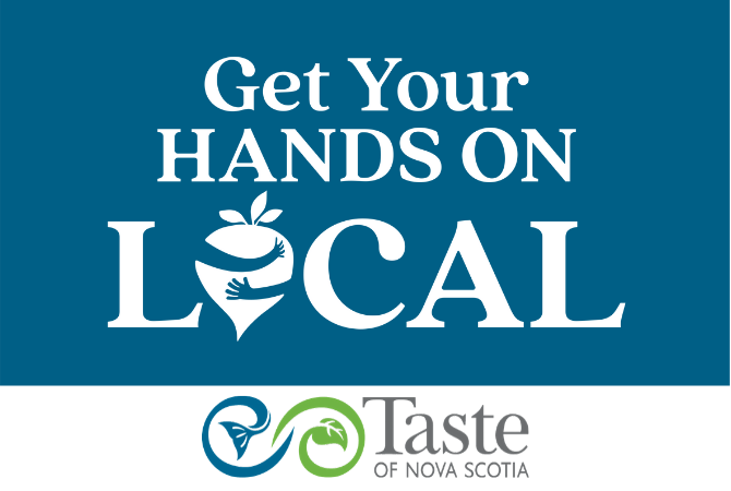 Photo of the wordmark for Get Your Hands On Local campaign