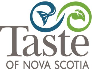 Photo of the Taste logo in vertical format