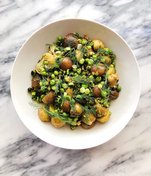 Photo of baby potato salad from Hopscotch Dinner Club