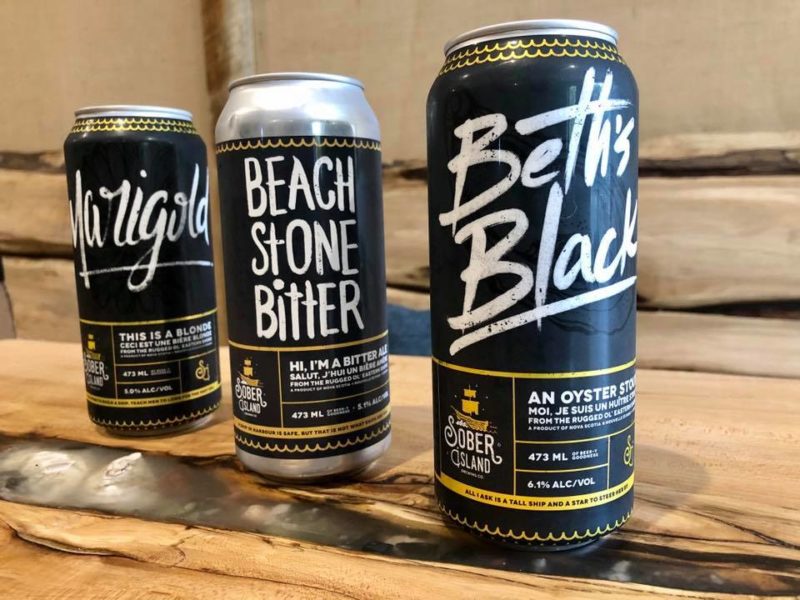 three sober island beers