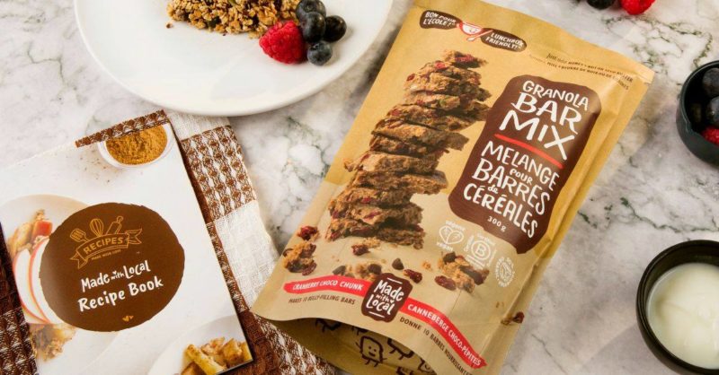 real food bar mix made with local 