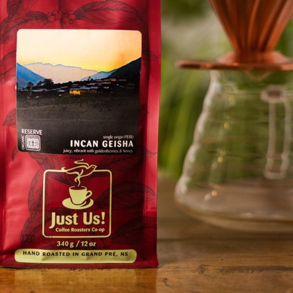 bag of Just Us Coffee