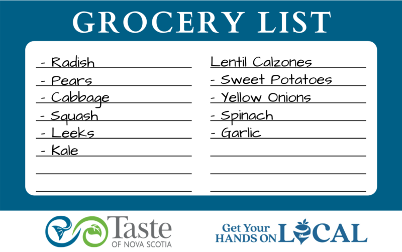 list of seasonal produce for the week of November 12