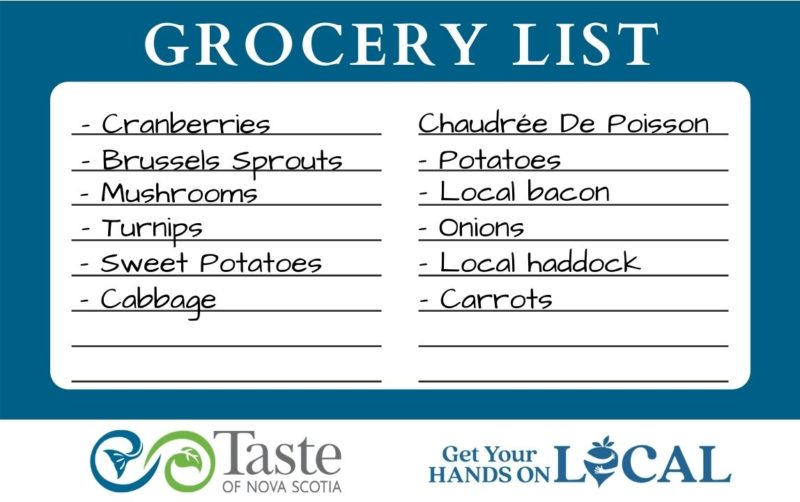 List of seasonal produce for the week of November 19