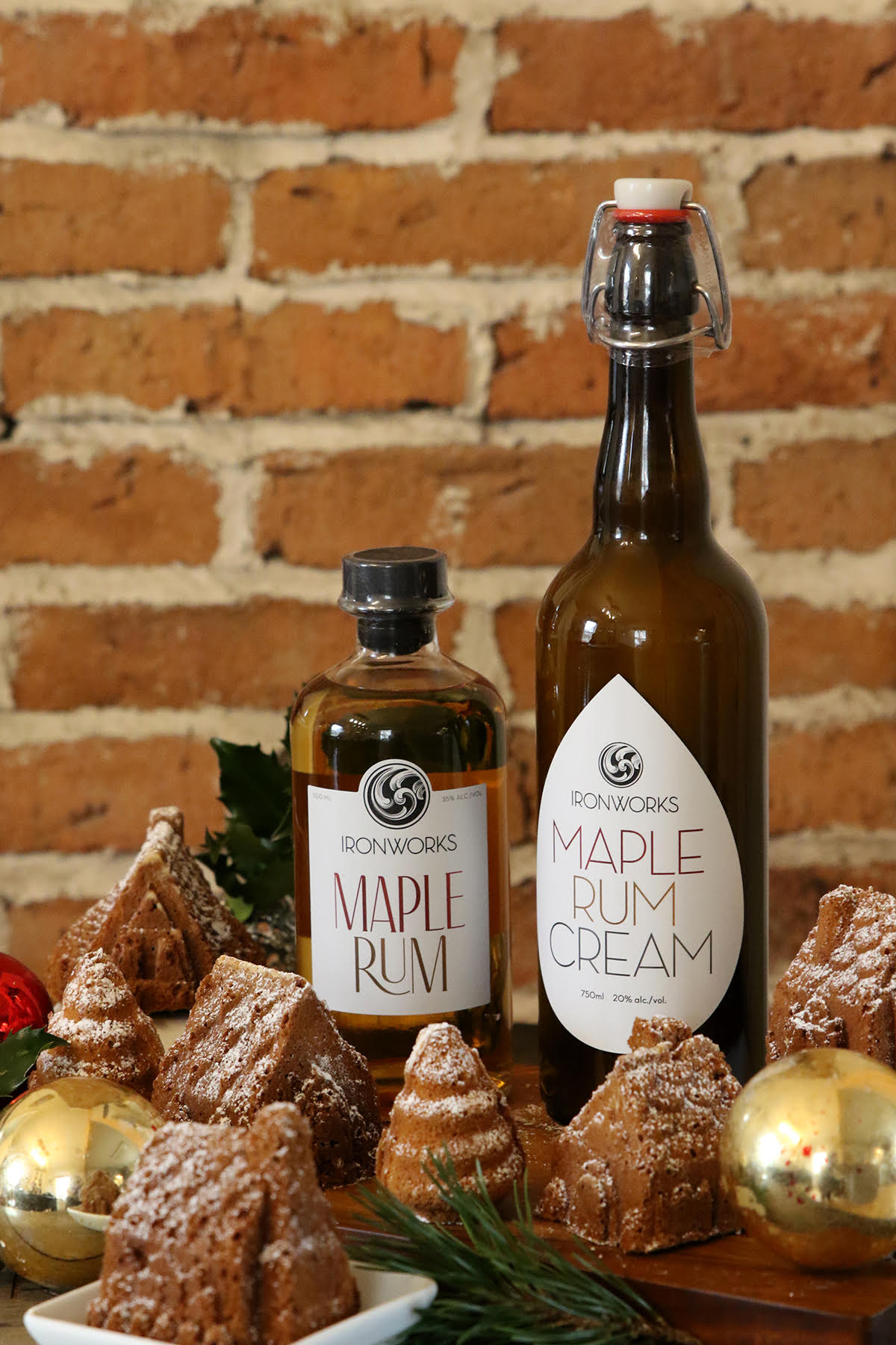 Ironworks Maple Rum Cream and Eggnog Cake Taste of Nova Scotia