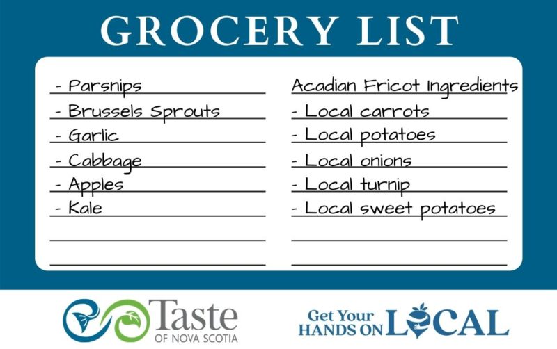 List of seasonal produce for the week of January 6