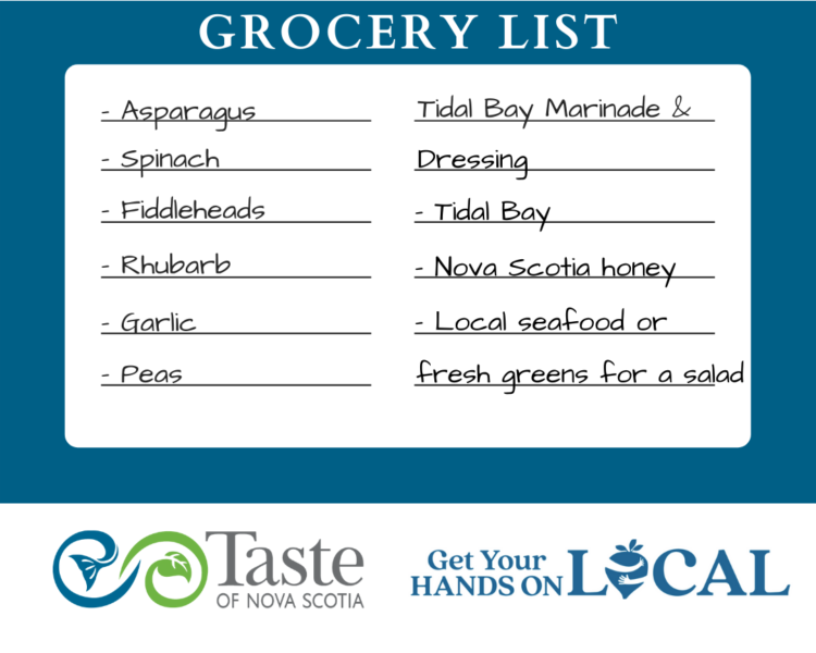 seasonal grocery list for the week of May 20
