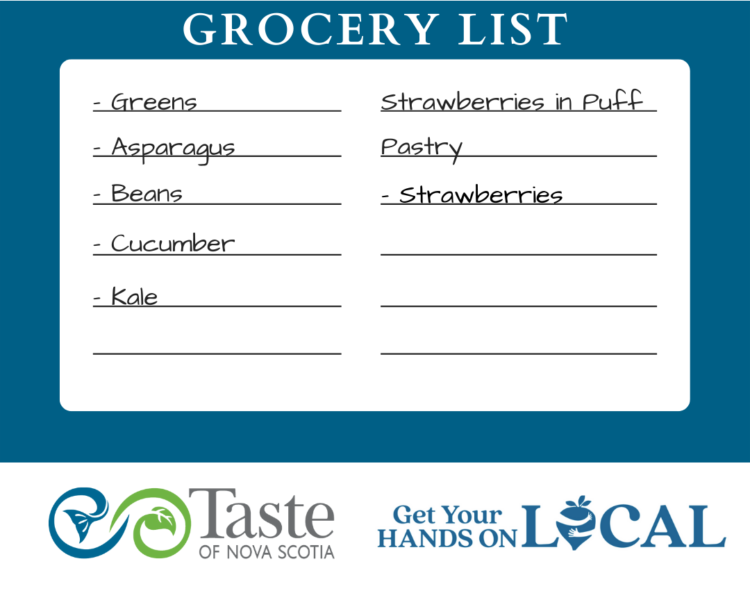 local grocery list