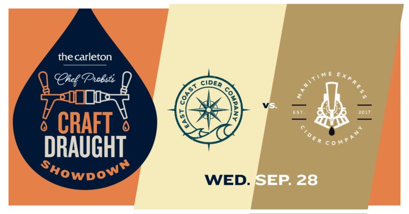 the carleton craft beer showdown sign