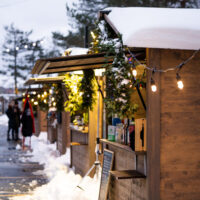 A booth at the Evergreen Market in Halifax