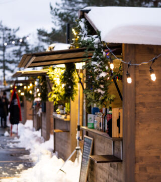 A booth at the Evergreen Market in Halifax