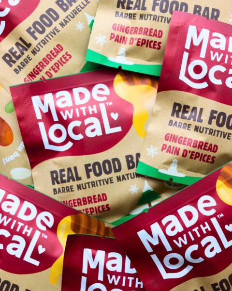 Made with Local Gingerbread Real Food Bar